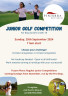 Pinjarra Golf Club’s Junior Golf Competition: Sunday, 29th September